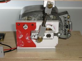 Motor mit Exzenterarm