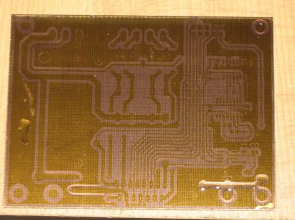 Platine entwickelt